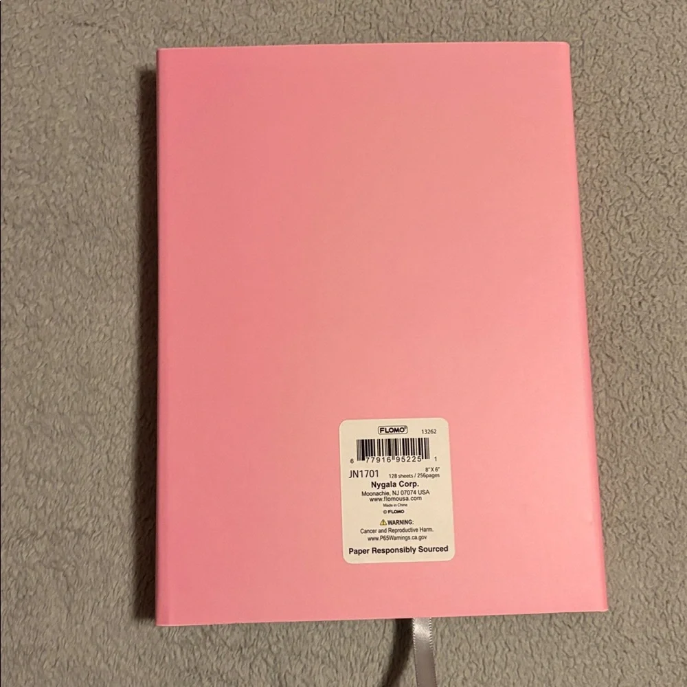 Pink Heart Valentine “let your love sparkle + shine” Journal